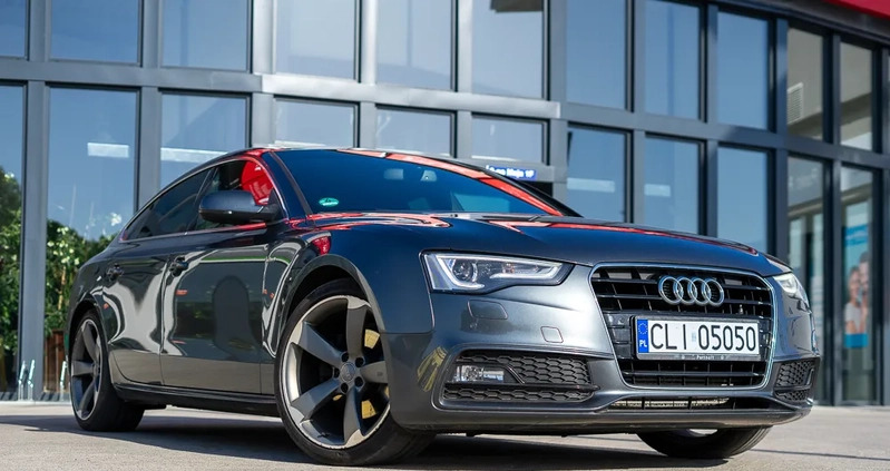 Audi A5 cena 66900 przebieg: 186816, rok produkcji 2013 z Lublin małe 781